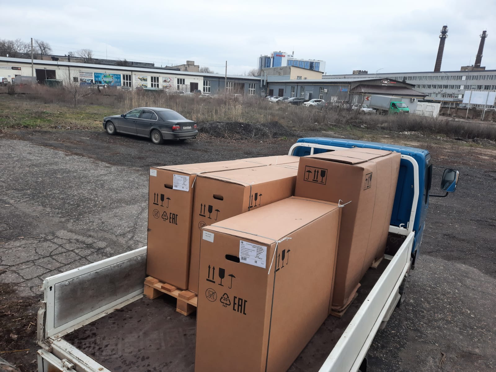 Отгрузка поршневых компрессоров Remeza СБ4/С-100.LB30, Remeza СБ4/С-100.LB30A и Remeza СБ4/С-200.LB40 в г. Волгоград