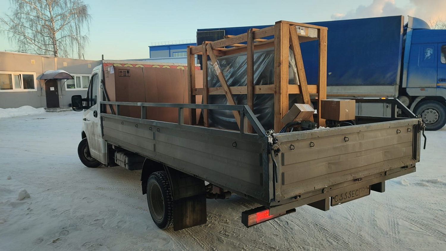 Отгрузка поршневого компрессора Remeza СБ4/Ф-500.LB75ТБ