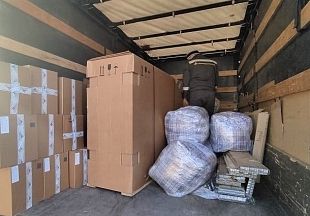 Отгрузка компрессора Remeza СБ4/С-200.LB40 в автосервисное предприятие для малярного цеха