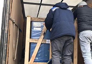 Отгрузка компрессора Remeza ВК30-8 и ресиверов РВ 900.10.02