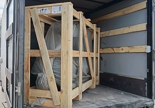 Отгрузка поршневого компрессора Remeza СБ4/Ф-500.LT100/16-7,5 в г. Нижний Новгород