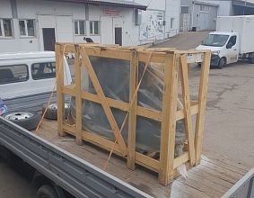 Отгрузка поршневого компрессора Remeza СБ4/Ф-500.LT100/16 в г. Красноярск